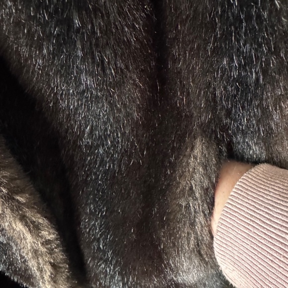 Rare Sterling Stall Luxury Faux Fur Long Coat Brown - Excellent Condition - Fits - Picture 7 of 16